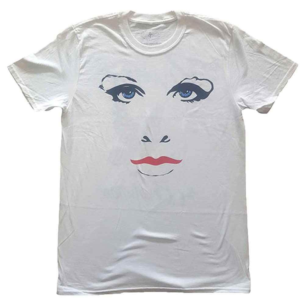 Prince T Shirt Faces and Doves Logo Official Mens White XL