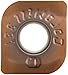 Sandvik Coromant COROMILL Carbide Milling Insert, R331 Style, Rectangular, GC1030 Grade, TiAlN Coating, R3311A145048HWL,0.195" Thick, 0.19" Corner Radius (Pack of 10)