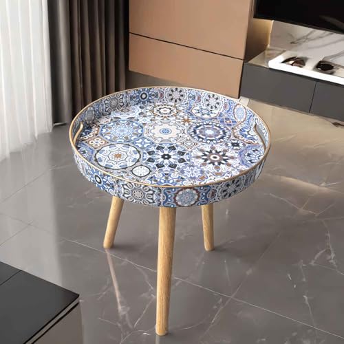Zosenley 3 LEGS SIDE TABLE Round Outdoor Side Tables thumb #4