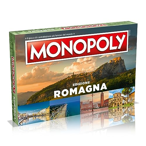Monopoly Romagna City è un hotel gioco da tavolo per tutti da 8 anni in su. Perfetto per le feste e come giochi di societa, scopri la cultura romagnola.