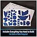 4D Build, Marvel Spider Man 3D Puzzle Model Kit Full-Body Pose, Marvel Collectibles & Desk Décor, Adult Puzzles, Building Toys, 195 Pieces, 3D Puzzles, Gift Ideas for Ages 12 & Up