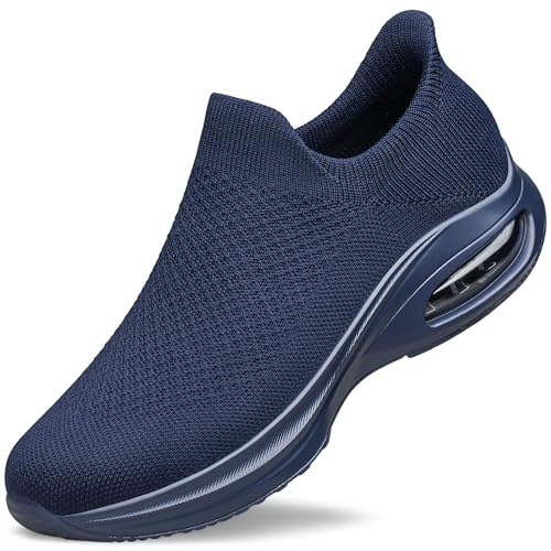 Mens Hands Free Slip on Sneakers Casual Slip ins Walking Tennis Shoes Sock Athletic Gym Workout...