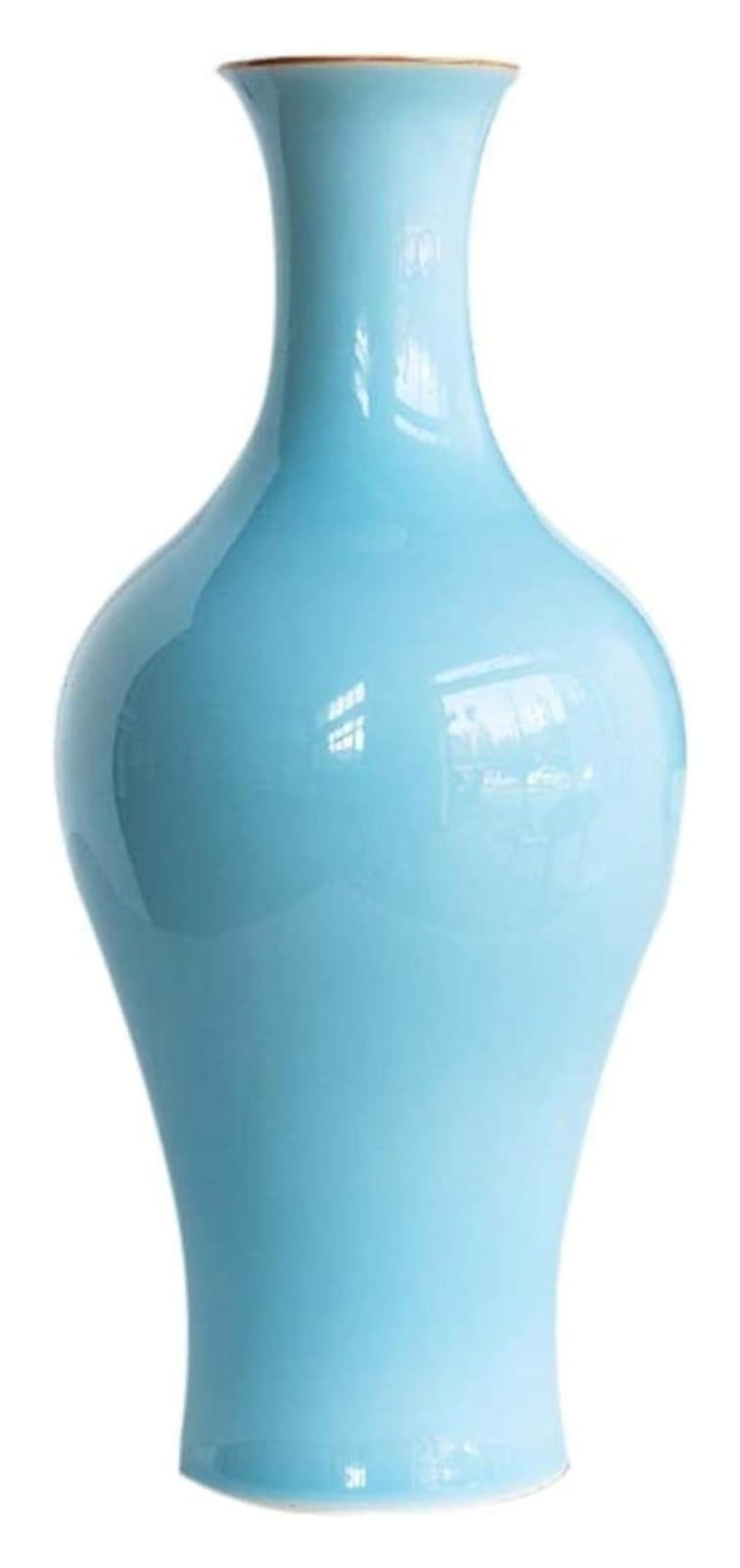 Bzgpmfud One Color Vase Desktop Simplicity Ceramic Modern Simple For Dry Flowers Decoration Art Household Living Bed