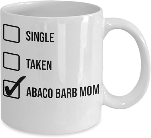 Miniatura 2 de Valentine's Day Abaco Barb Mom Mug - White 11oz 15oz Ceramic Tea Coffee Cup - Perfect For Travel And Gifts