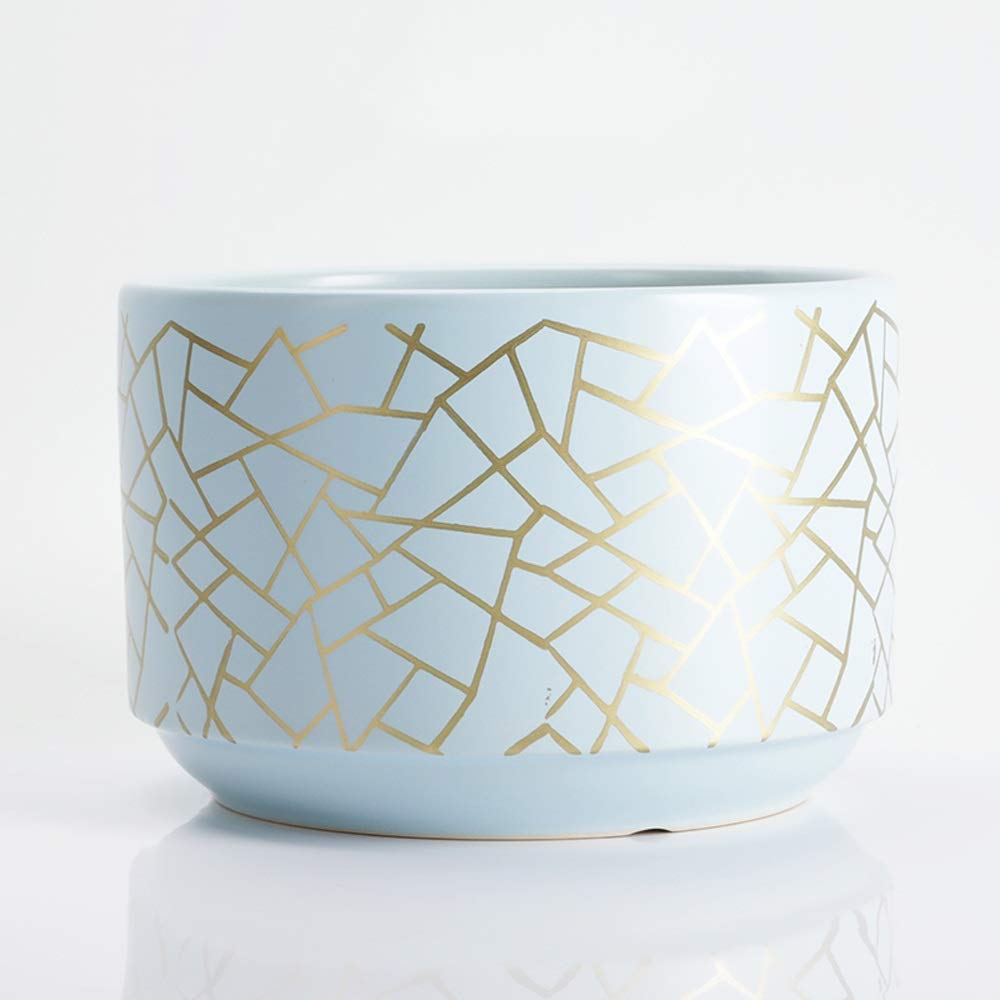 Sukulenty Doniczka Doniczki ceramiczne Duża donica cylindryczna z otworem Pojemnik ceramiczny Kreatywna doniczka na rośliny Biuro w domu Dekoracja noworoczna