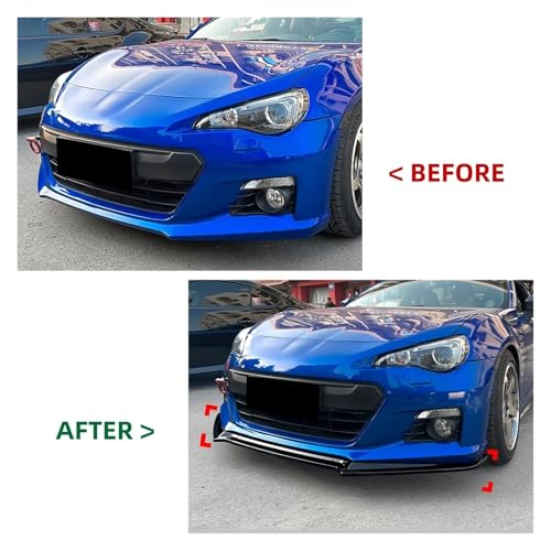 Diffuseur de pare-chocs avant Subaru BRZ 2013-2016 finition premium