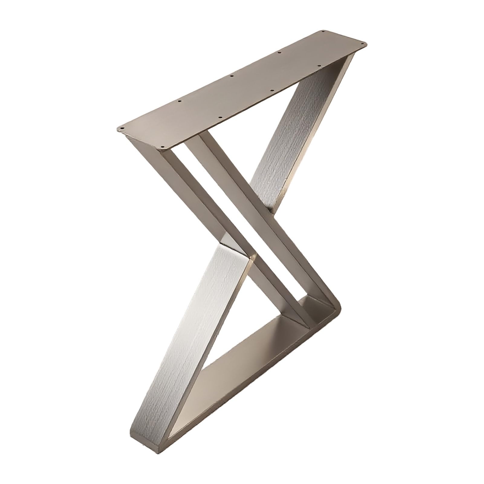Gambe da tavolo in acciaio inox, altezza 71 cm, gambe saldate di ricambio con piedini regolabili per progetti fai da te e assemblaggio di mobili