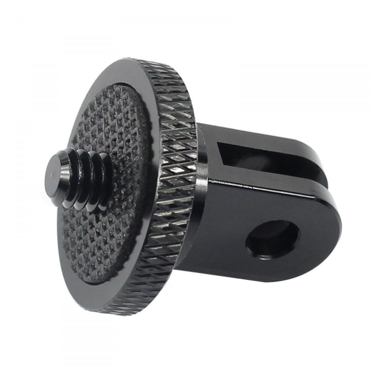 Mini Adaptador De Trípode para Cámaras De Acción, De Aleación De Aluminio De 1/4 Pulgadas De Montaje para Una Fijación Segura A Los Trípodes, Apto para Gopro Y Otras Cámaras De Acción