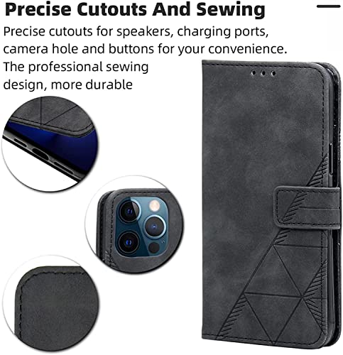 Funda para iPhone 14 Plus delgada a prueba de golpes con tarjetero 2