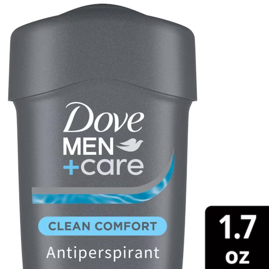 Dove Men+Care Clean Comfort Antiperspirant Deodorant, 1.7 Oz