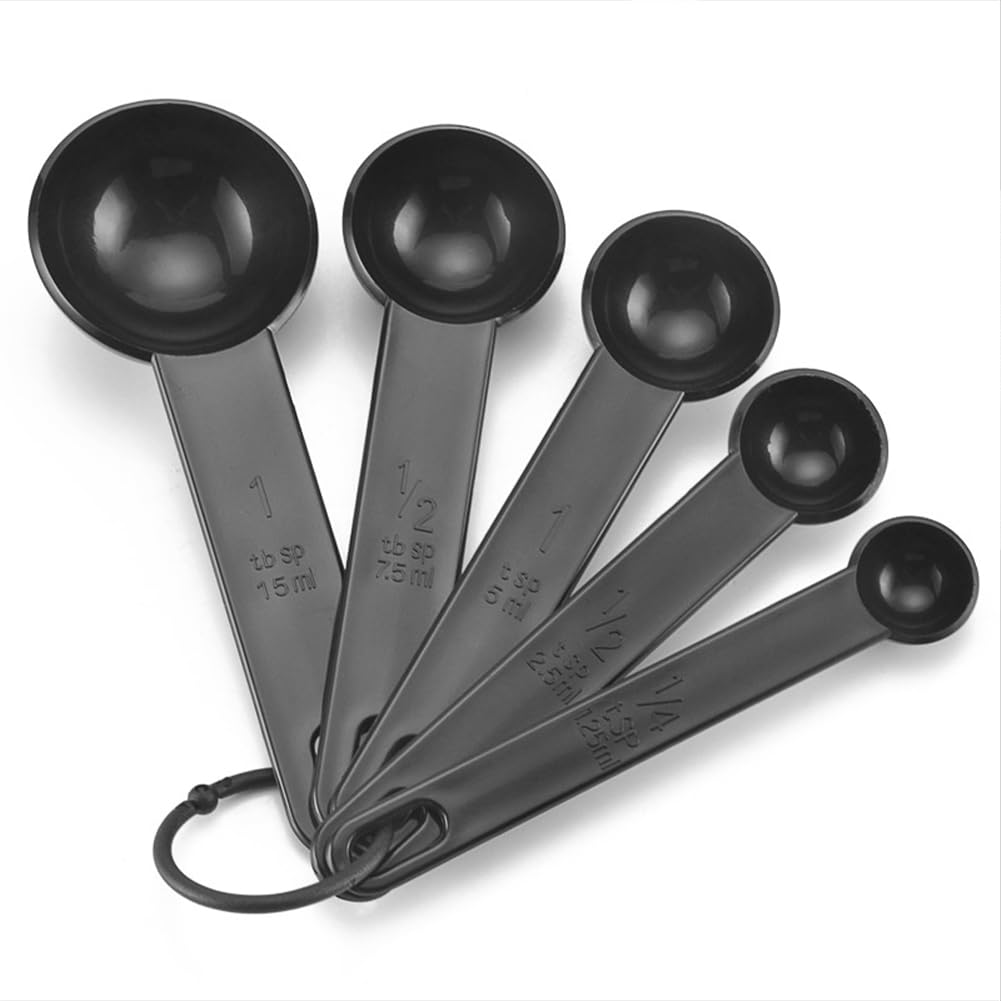 Ensemble de Tasses et Cuillères à Mesurer 10 Pièce Universelles Faciles à Lire Outil de Cuisine Emboîtable