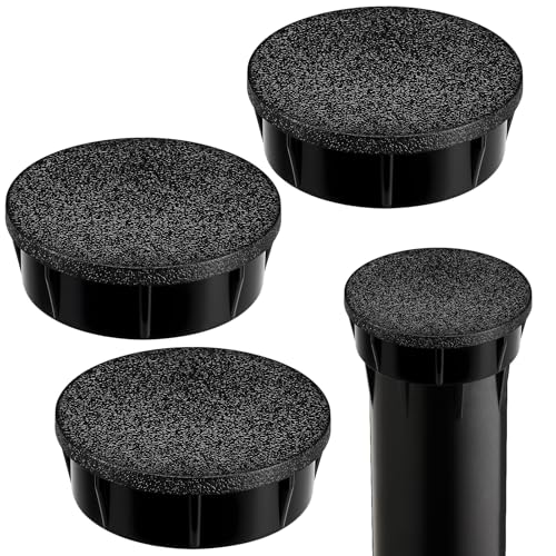 4 Pack Sprinkler Head Caps Compatible with Hunter Pro Spray Sprinklers Spray Shut Off Cap Replacement with Fluoroelastomer Seals Plastic Head Caps & O-Ring for Sealing Unused Sprinkler Heads