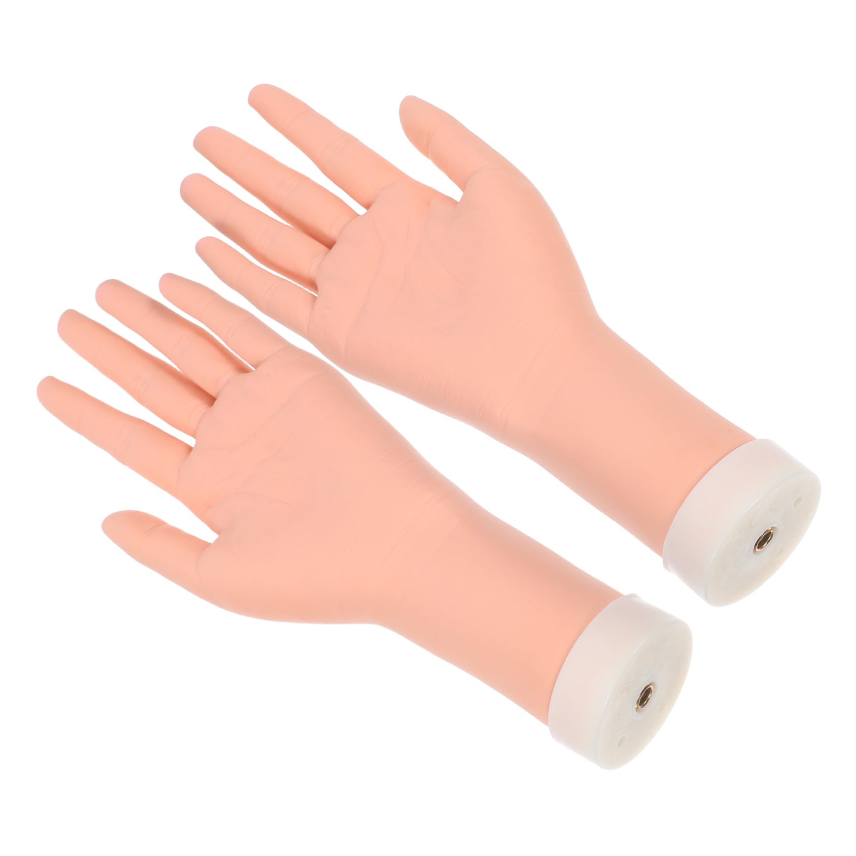 Mannequin main flexible affichage bijoux et support pratique nail art en résine