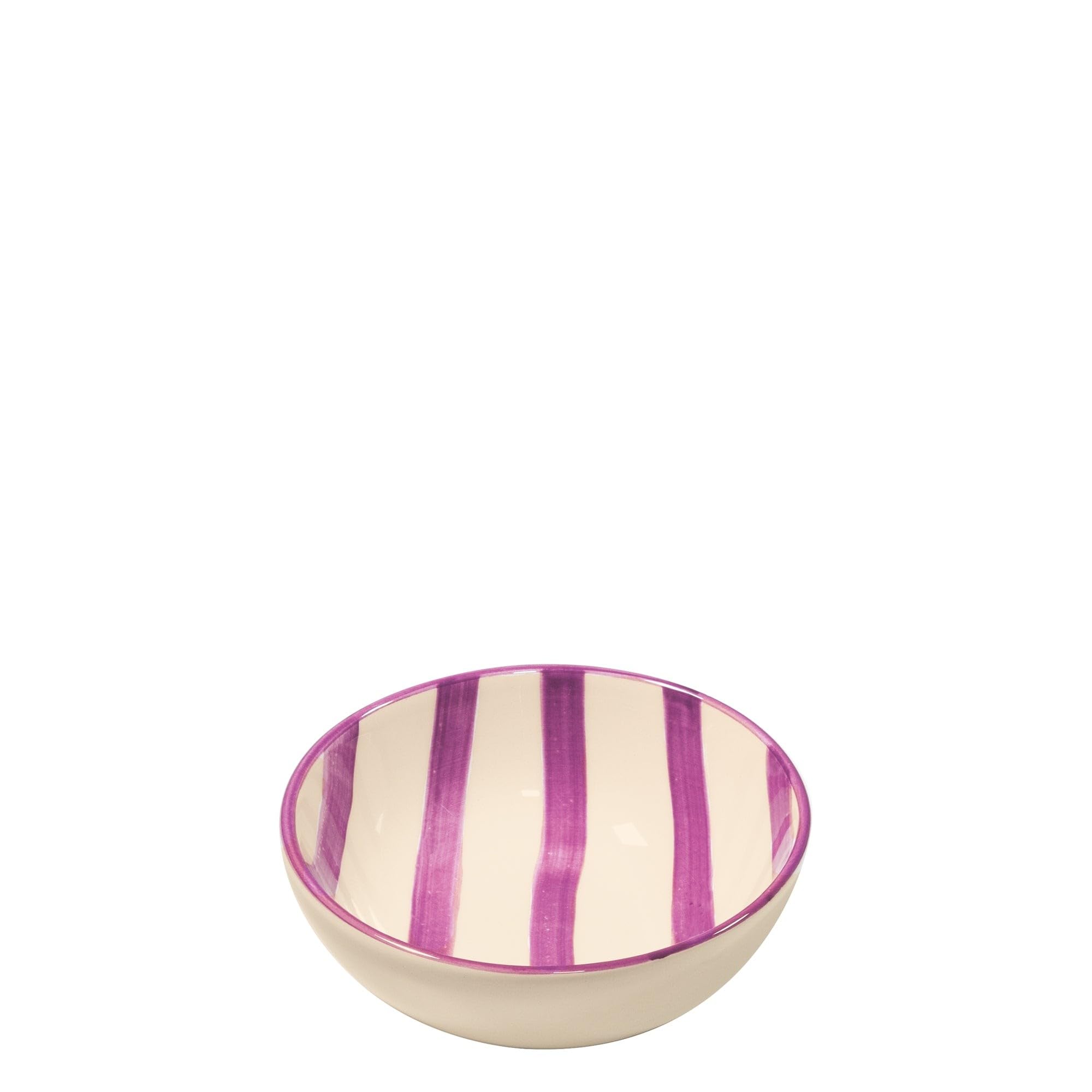 Bols en céramique artisanale Lido Zafferano violet vaisselle Italie
