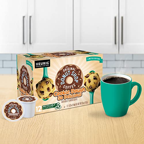 The Original Donut Shop Cookie Dough So Delicious, Keurig Single Serve K-Cup Pods, Flavored Coffee, 72 Count - image 7