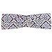 Produktbild ABAKUHAUS Orient Halstuch Bandana Kopftuch, Vintage marokkanischen Fliesen Muster Mittel Geometric, Elastisch und Angenehme alltags accessories, Violet Blue Coconut