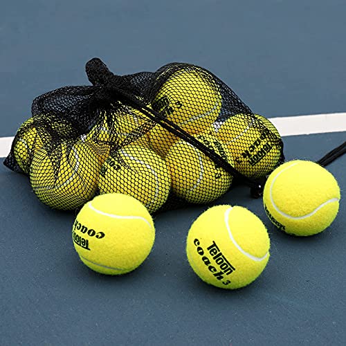 Teloon Tennis Balls (Yellow-12pcs)