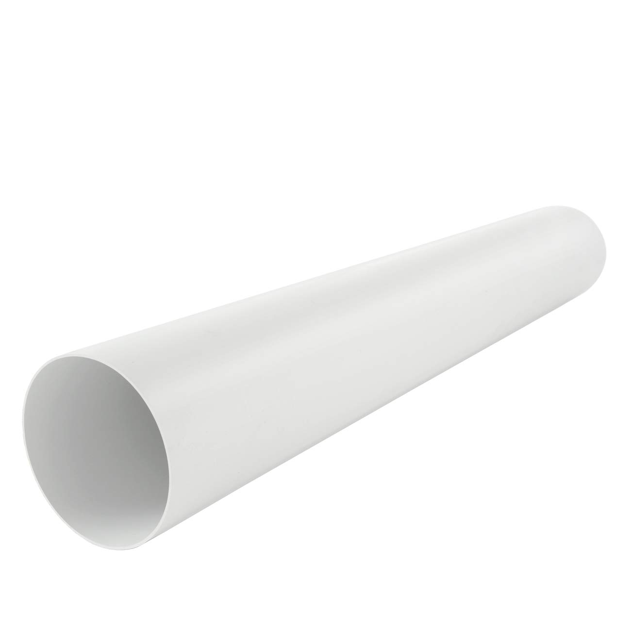 La Ventilazione CTR1150B Tubo per Aerazione Canalizzata Tondo in PVC, diametro interno 150 mm. Colore bianco