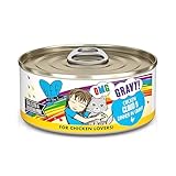 Weruva B.F.F. OMG - Best Feline Friend Oh My Gravy!, Chicken Cloud 9 with Chicken in Gravy, 5.5oz Can (Pack of 8)