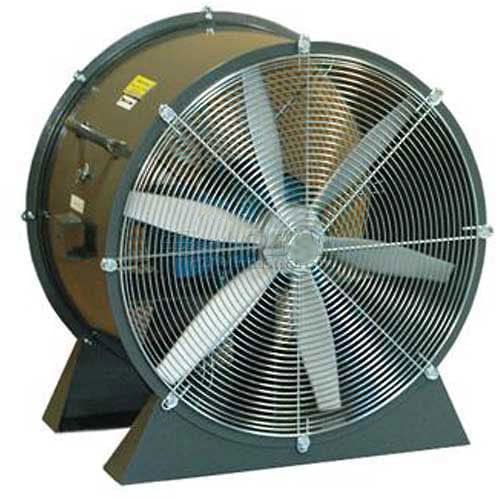 30" TEFC Aluminum Propeller Fan With Low Stand 3/4 HP 10400 CFM by Americraft – 20"L x 30"W x 33.5"H, Steel Enclosure w/ Aluminum Propellers, Model 30DAL-3/4L-1-TEFC