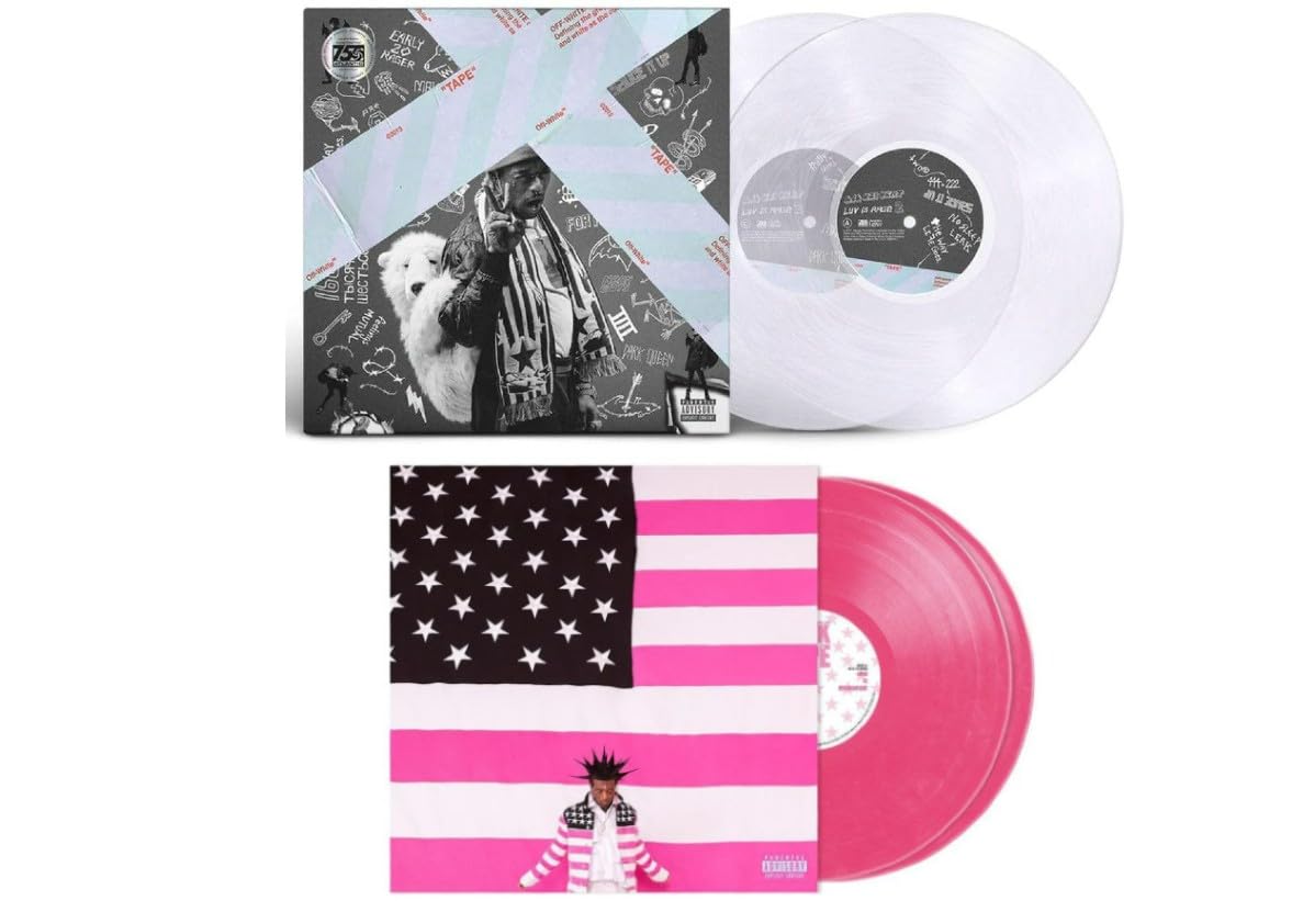 Amazon.com: Lil Uzi Vert Vinyl Collection: Pink Tape Pink 2 LP / Luv Is ...