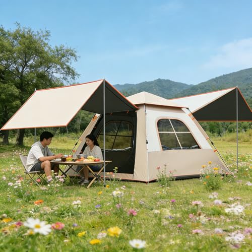 Carpa Pop Up Portátil Ligera para Camping y Playa miniatura 1