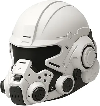 Karc Deluxe Resin Mask Advanced Helmet for Men Halloween Cosplay Props