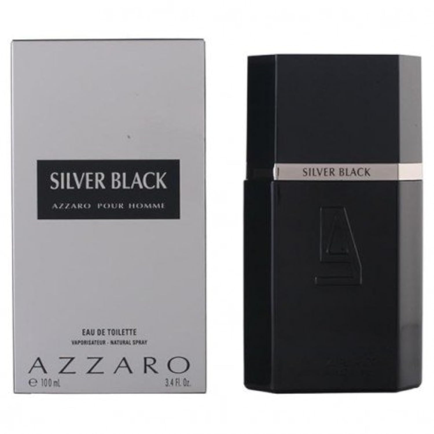 Azzaro zapachowa woda toaletowa Silver Black Pour Homme woda toaletowa Sp 100 ml