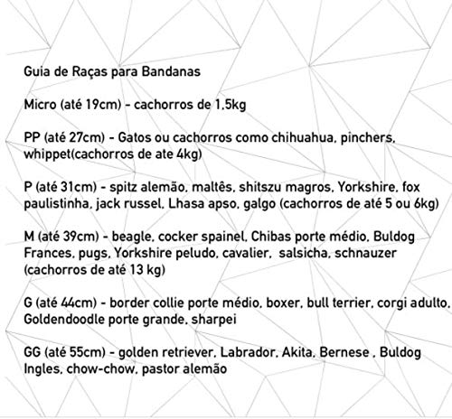 Bandana para Cachorro e Gato - Genesis (GG)