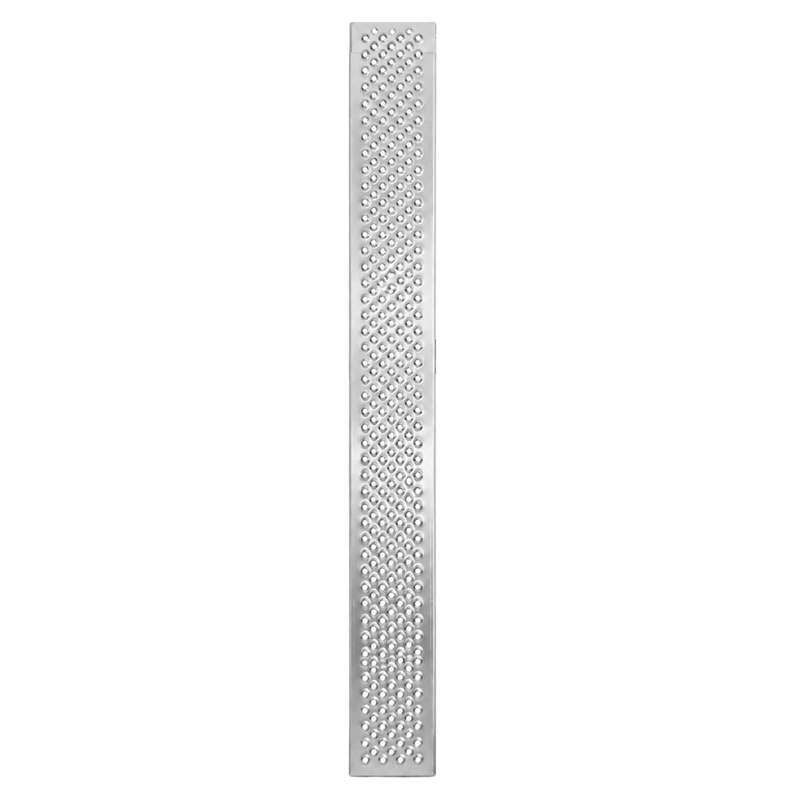 TRUTZHOLM 2X Auffahrrampe Alu 200 cm Auffahrbreite 22 cm Tragkraft 200 kg/Stück 400 kg Gesamttraglast gelochte Lauffläche Rampe starr für Fahhrad E-Bike Verladerampe für leichte Motorräder Mopeds