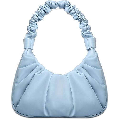 JW Shoulder Pei Handbag for Women Leather Clutch Bag Mini Purse Handbag Tote Handbag Cute Hobo Bags for Women Lightweight