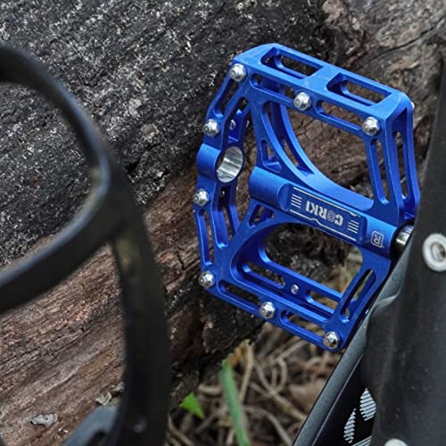 Corki Cycles Topo Titanium Alloy Axle Core Bike Pedals Flat Platform Mtb Pedal thumb #5