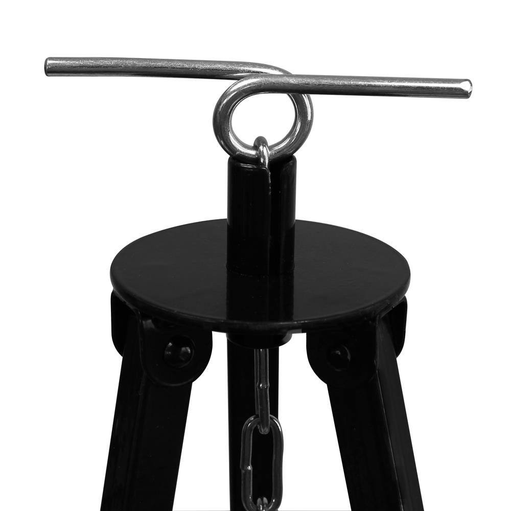 GRILLPLANET Schwenkgrill Dreibein 1,8 m Kettenhöhenverstellung mit Grillrost Edelstahl 50 cm