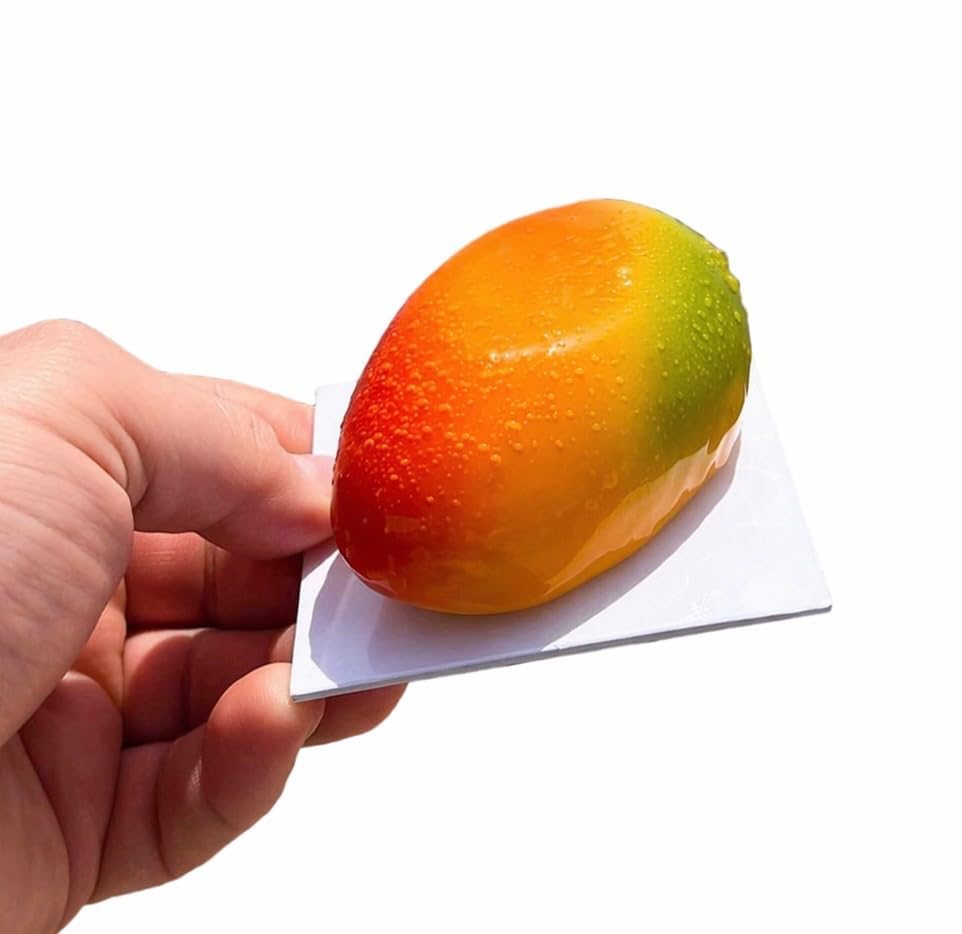 Lepetitmitron Support à Gâteau Carré Blanc Verni, 9x9 cm, Épaisseur 1500g, sans Languette (200)