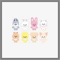 ハンクオッカ テディベア パスポート付き SKZ5clock Stray Kids テディベア ハンクオッカ - メルカリ