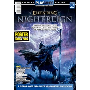 Capa do livro Elden Ring Nightreign - Superpôster PlayGames