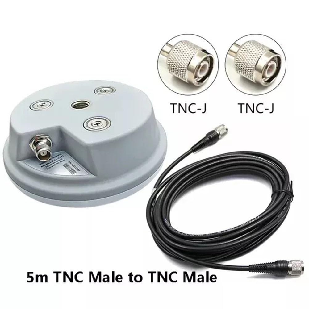 AG-35H Antenne GNSS pour GPS, Glonass, BDS et Galileo, pleine fréquence L1 L2 L5 avec support magnétique pour toit de voiture, cartographie agricole et arpentage