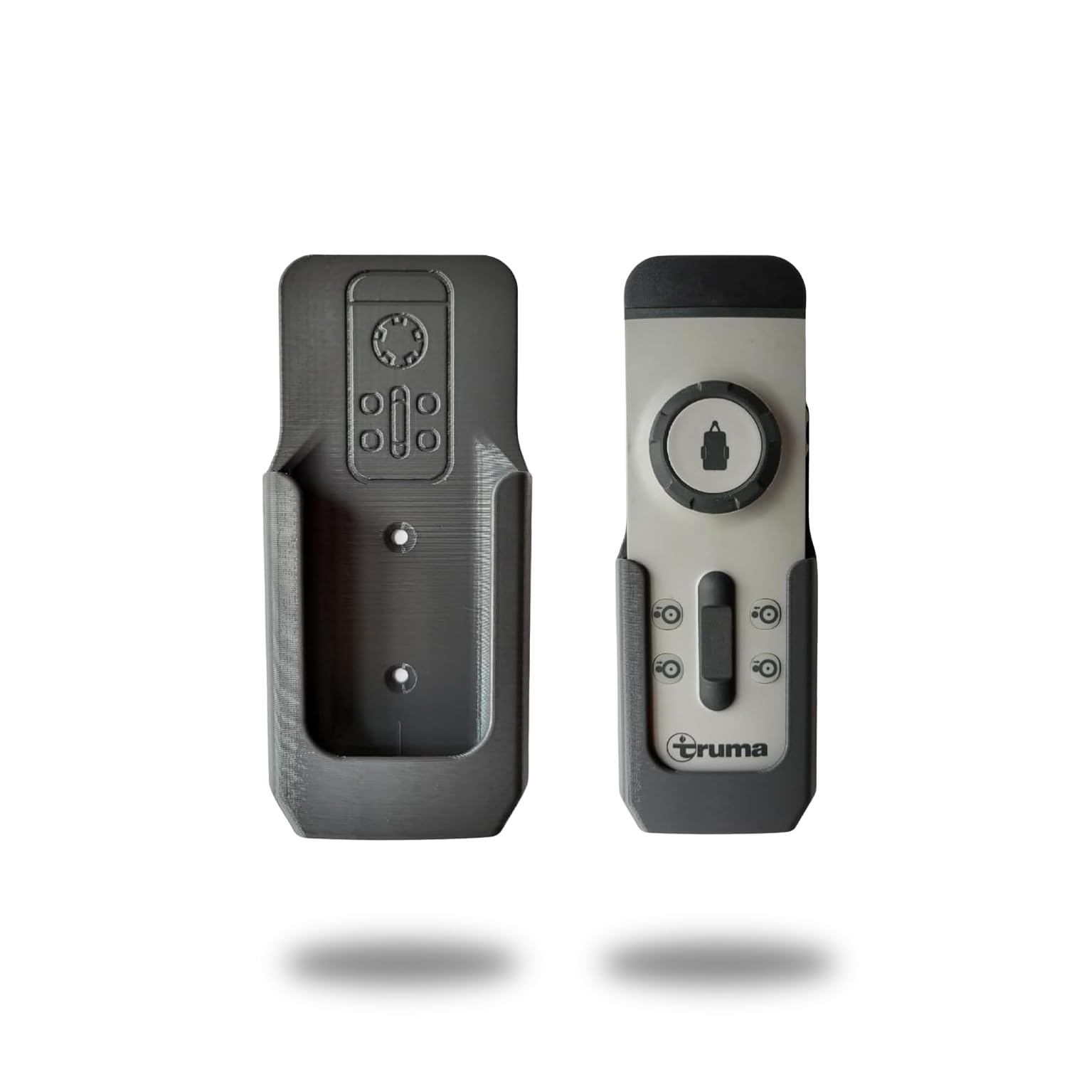 Supporto Telecomando Truma Mover XT/SE/XT2/XT4/Go2 RH2 - Fissaggio A Muro Con Adesivo O Viti, Progettato In Germania Con Stampa 3D - 4