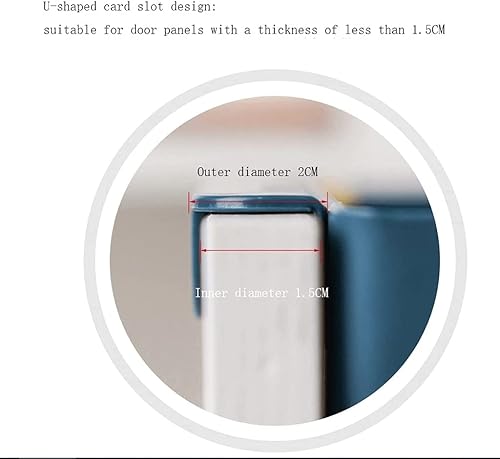 Miniatura 4 de DHAEY Kitchen Trash Cans Garbage Cans, Kitchen Hanging Trash Can Plastic Wall Mounted Folding Waste Bin Collapsible Rubbish Bin Waste Baskets Home &