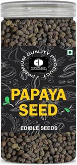 EDZZEL Natural Papaya Seeds 4 Oz / 113.40 Gram (Set Of 1)