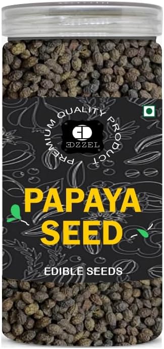 EDZZEL Dry Roasted Papaya Seeds 4 Oz / 113.40 Gram (Set Of 1)