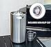 270OZ Mini Keg Growler, Pressurized Home Dispenser System with Adjustable Faucet Keeps Carbonation and Fresh for Homebrew, Craft and Draft Beer