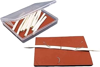 Complete Suture Practice Kit,Suture Practice Form,Microscopy Surgical Vascular Anastomosis Suture Practice Model Training Tool Model, Does Not Easily Break, Medical Students Training Practice Pad