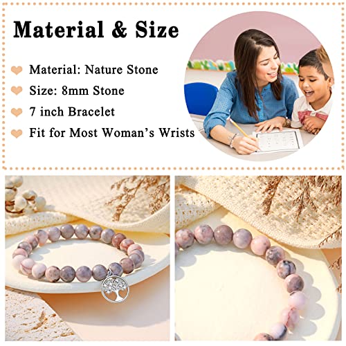Ungent Them Teacher Appreciation Gifts For Women Bulk Best Teacher Bracelet Valentine Christmas Thank You Birthday Retirement Daycare End Of Year Gifts For Teachers From Student thumb #2