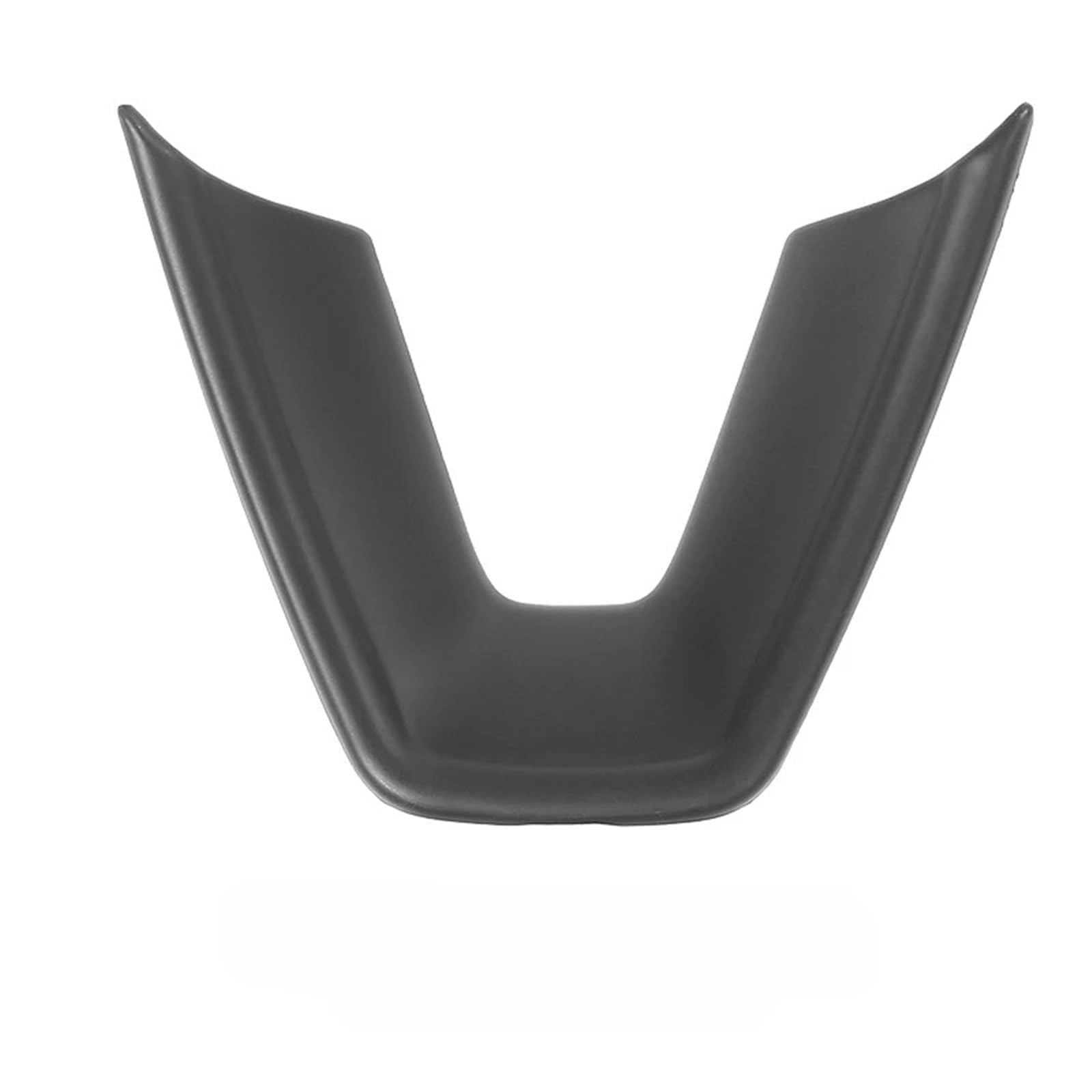 KUWAYO Steering Wheel Patch for 2025 T-e-s-l-a Model 3+ Highland Model Y/YL Juniper Steering Wheel U-Shaped Protective Cover Accessories(Black)