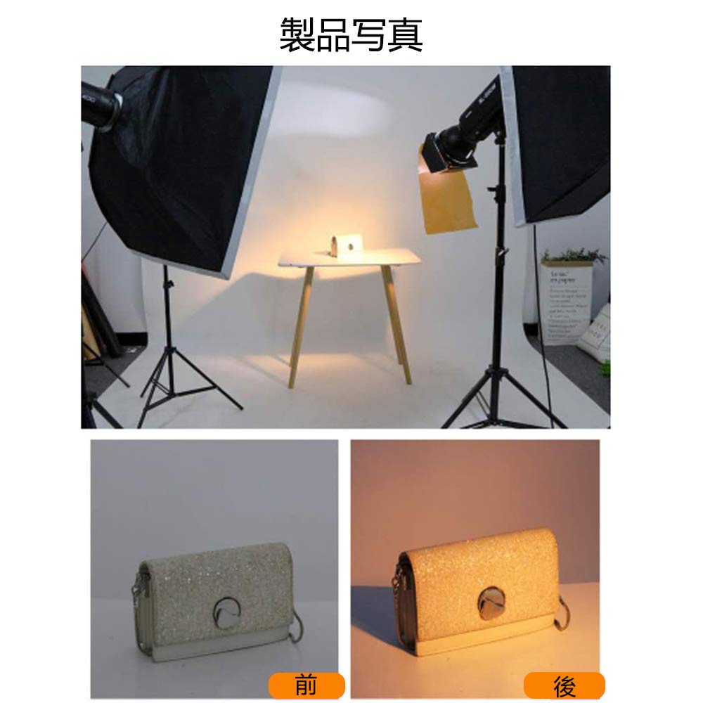 Amazon | オレンジジェルフィルター 6パックキット 16x20インチ