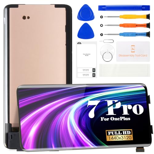 Schermo di qualità perfetta: il display Oneplus 7 Pro ha una funzione touch ad alta luminosità, pixel elevati, sensibilità 3D, che offre uno schermo più chiaro e colorato e goditi l'esperienza visiva originale.