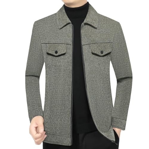 Veste homme automne-hiver décontractée et polyvalente pour un style quotidien élégant