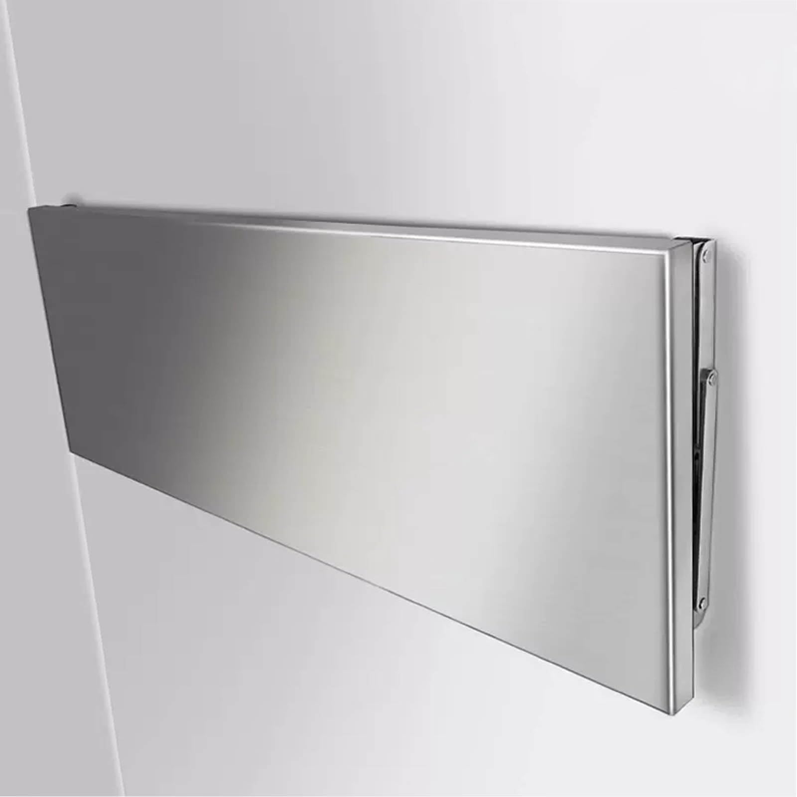 Mesa Plegable de Acero Inoxidable para Pared con Soporte Plegable Engrosado y Tablero de Corte con Proceso de trefilado.