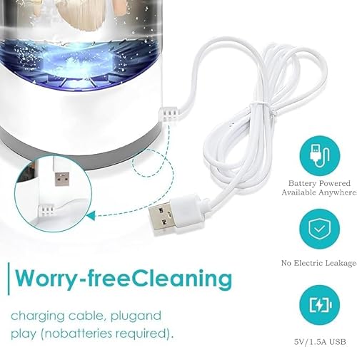 image for Senlong Electric Makeup Brush Cleaner - Automatic Makeup Brush Cleaner